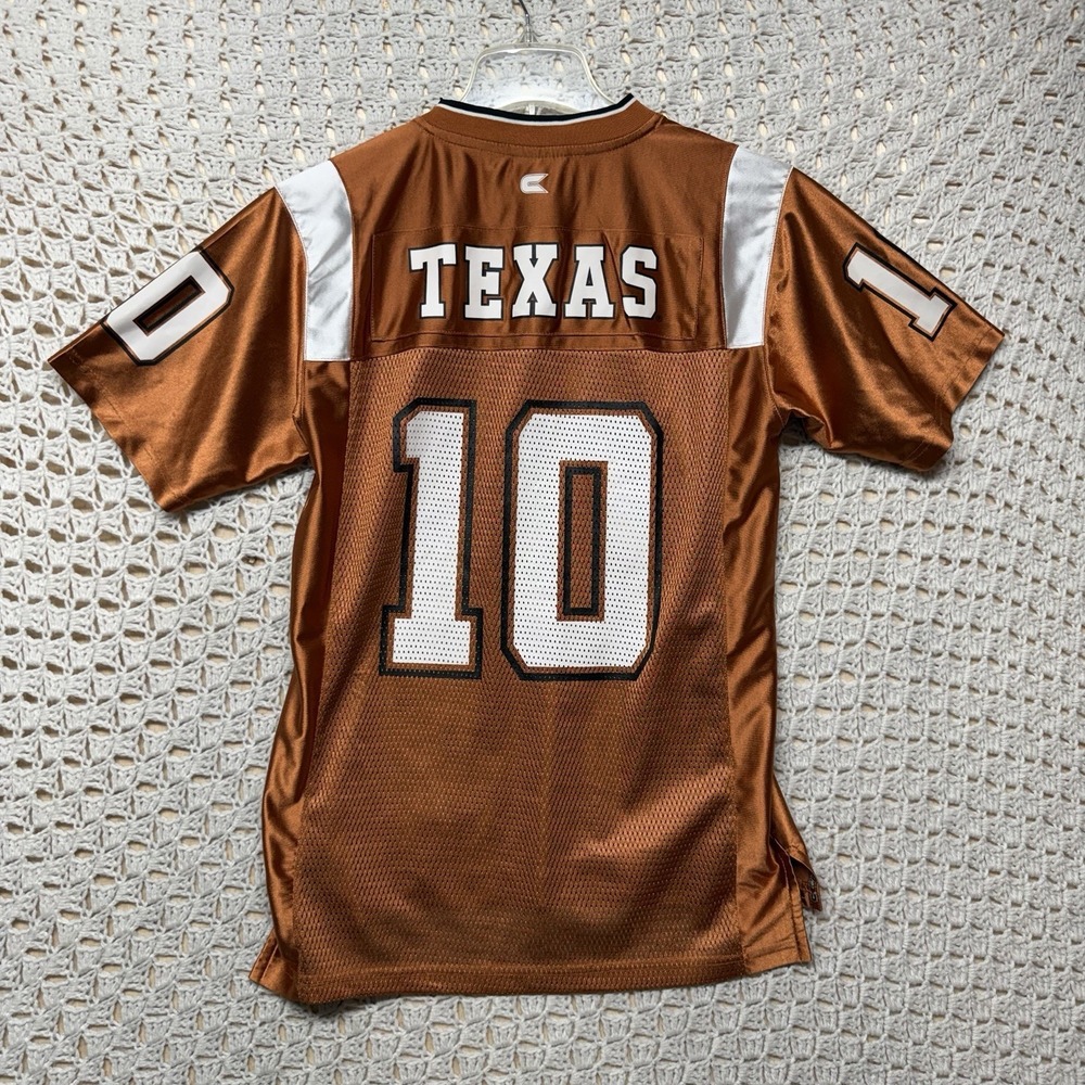 Texas Longhorn Colosseum Brand Jersey Youth Boys L 16-18 Orange #10 Athletic - Picture 3 of 9